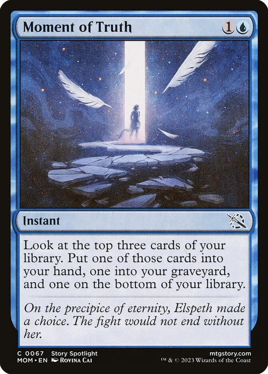 MTG Card Title: Moment of Truth MOM/67
