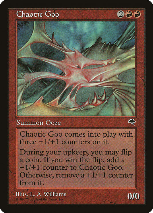MTG Card Title: Chaotic Goo TMP/168