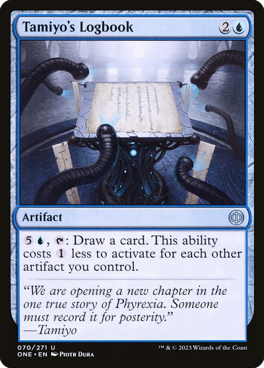 MTG Card Title: Tamiyo's Logbook ONE/70