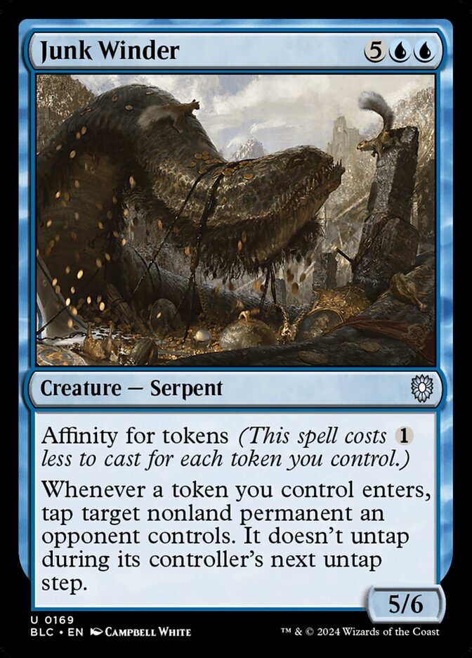 MTG Card Title: Junk Winder BLC/169