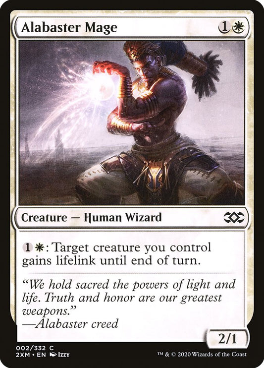 MTG Card Title: Alabaster Mage 2XM/2