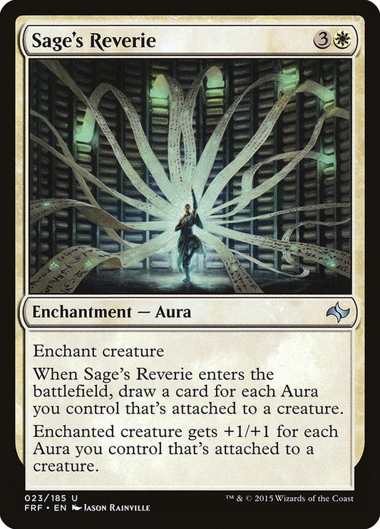 MTG Card Title: Sage's Reverie FRF/23