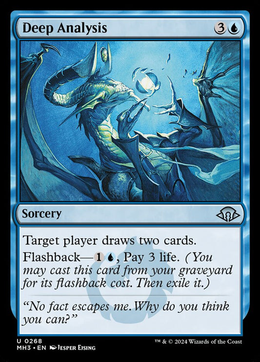 MTG Card Title: Deep Analysis MH3/268