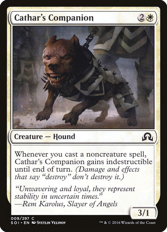 MTG Card Title: Cathar's Companion SOI/9