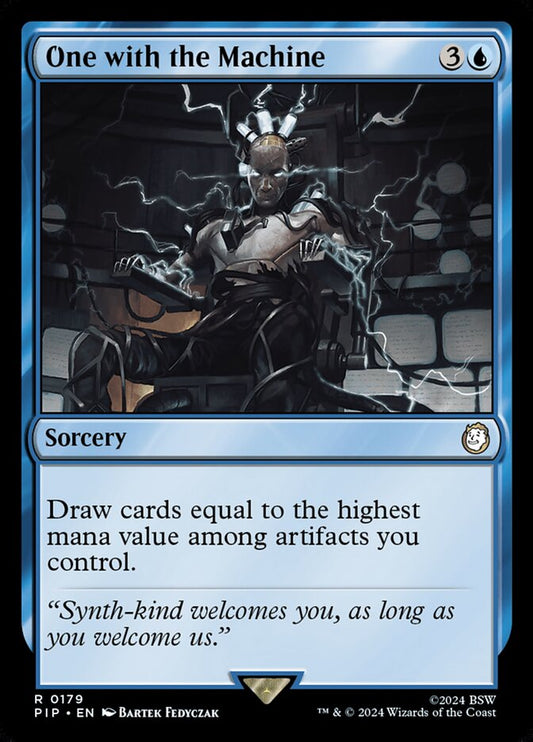 MTG Card Title: One with the Machine PIP/179