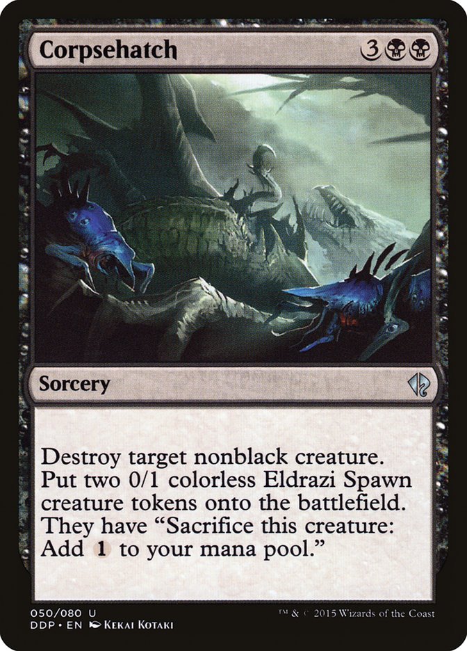 MTG Card Title: Corpsehatch DDP/50