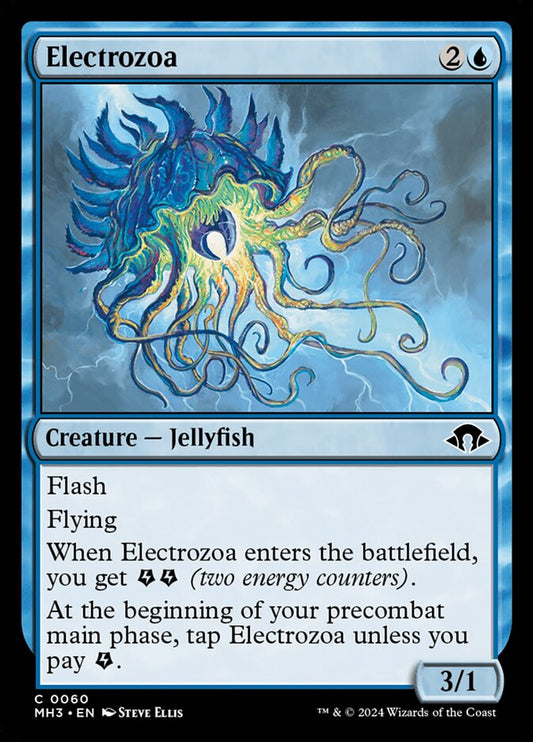 MTG Card Title: Electrozoa MH3/60