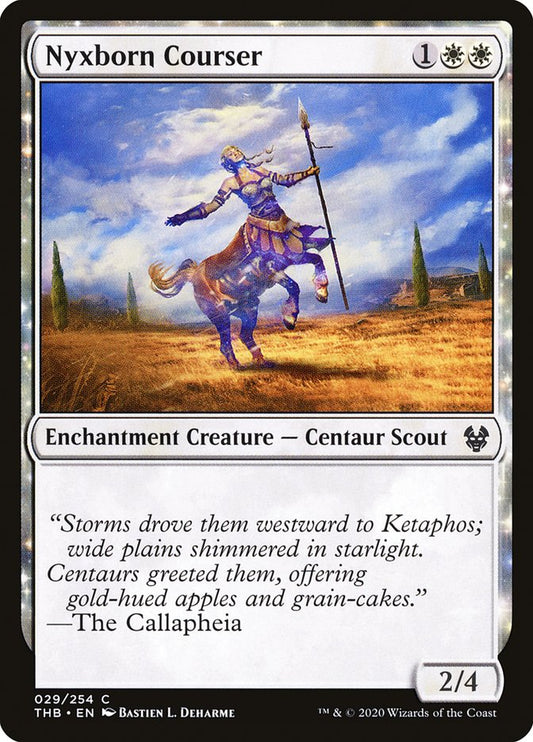 MTG Card Title: Nyxborn Courser THB/29
