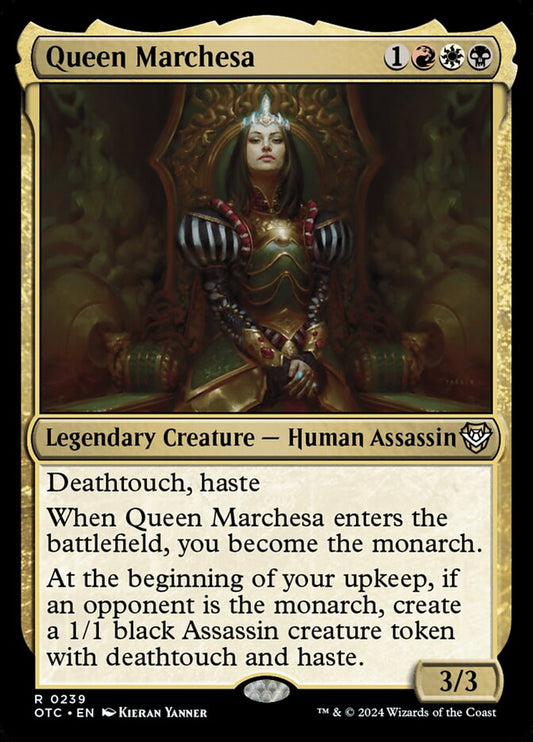 MTG Card Title: Queen Marchesa OTC/239