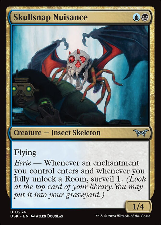 MTG Card Title: Skullsnap Nuisance DSK/234