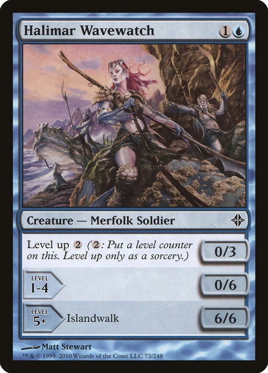 MTG Card Title: Halimar Wavewatch ROE/72