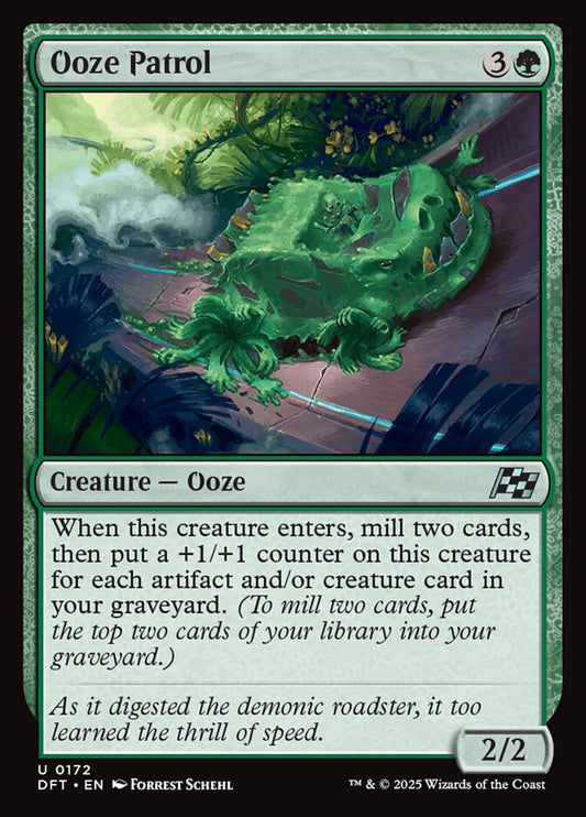 MTG Card Title: Ooze Patrol DFT/172