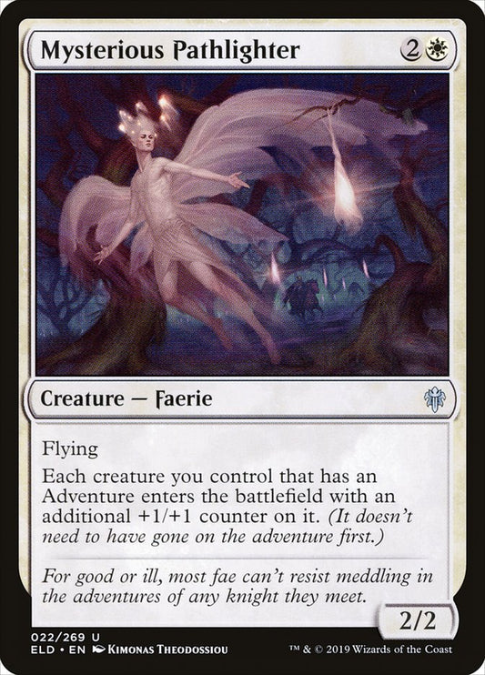 MTG Card Title: Mysterious Pathlighter ELD/22