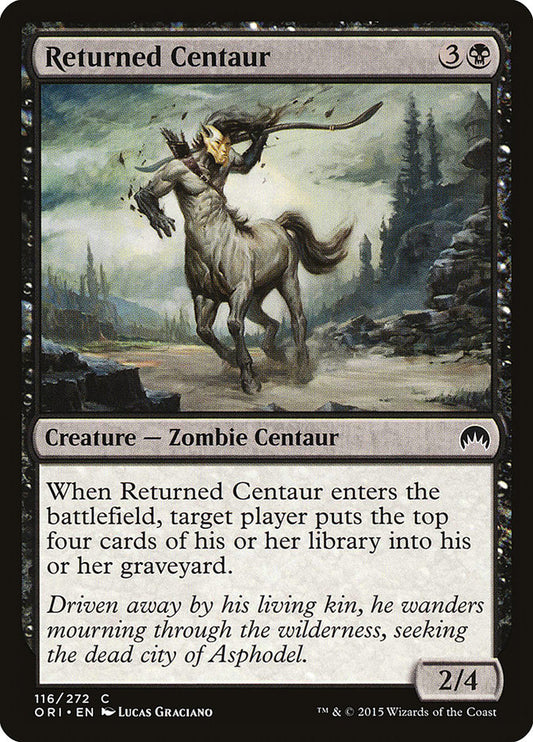 MTG Card Title: Returned Centaur ORI/116
