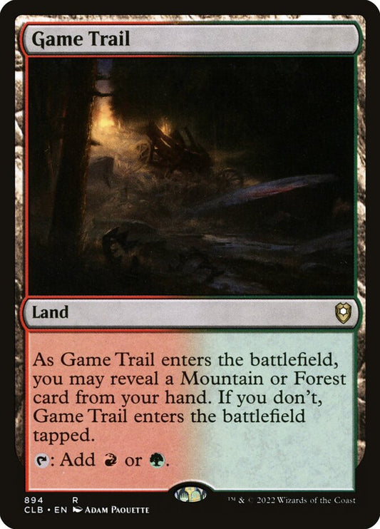 MTG Card Title: Game Trail CLB/894