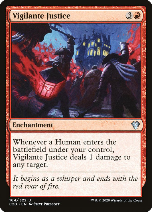 MTG Card Title: Vigilante Justice C20/164