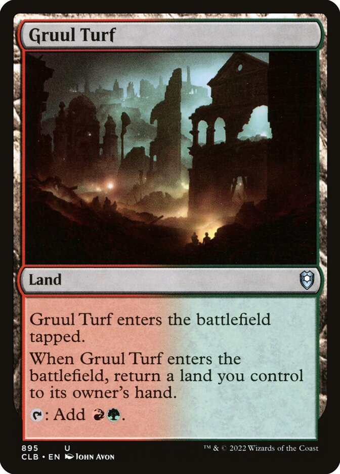 MTG Card Title: Gruul Turf CLB/895