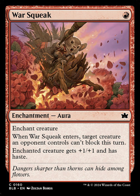 MTG Card Title: War Squeak BLB/160