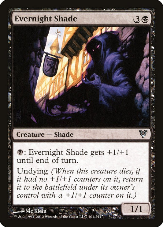 MTG Card Title: Evernight Shade AVR/101