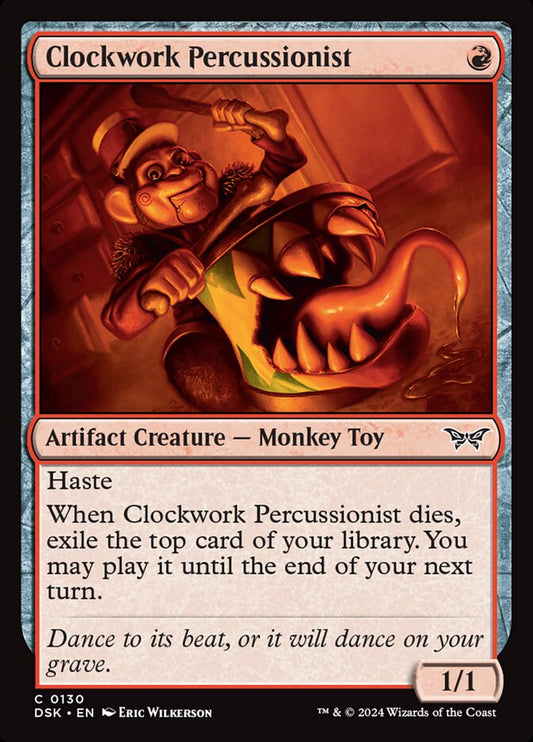 MTG Card Title: Clockwork Percussionist DSK/130