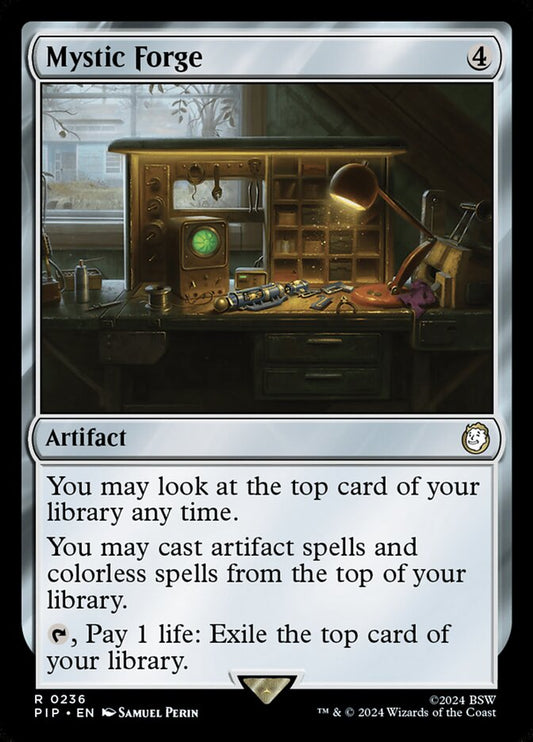 MTG Card Title: Mystic Forge PIP/236