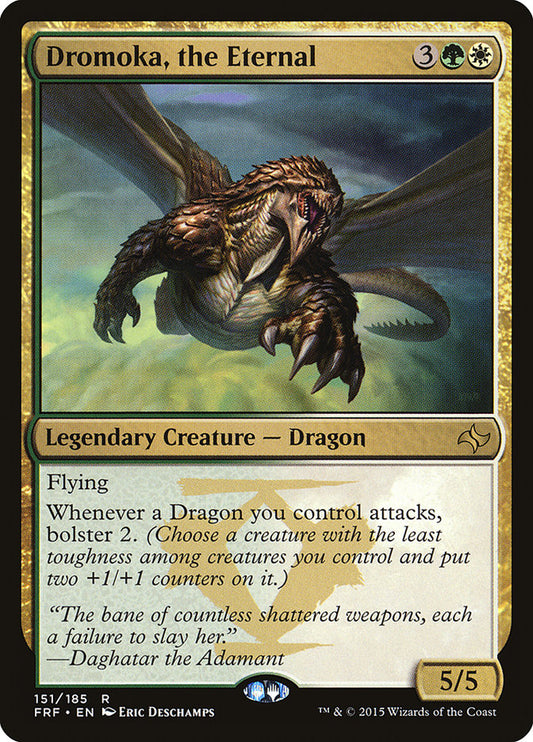 MTG Card Title: Dromoka, the Eternal FRF/151