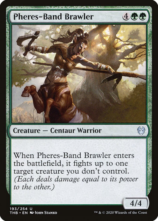 MTG Card Title: Pheres-Band Brawler THB/193