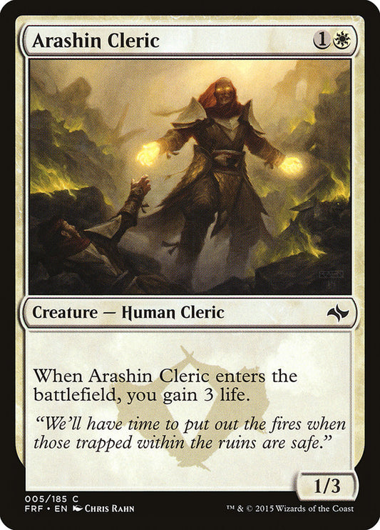 MTG Card Title: Arashin Cleric FRF/5
