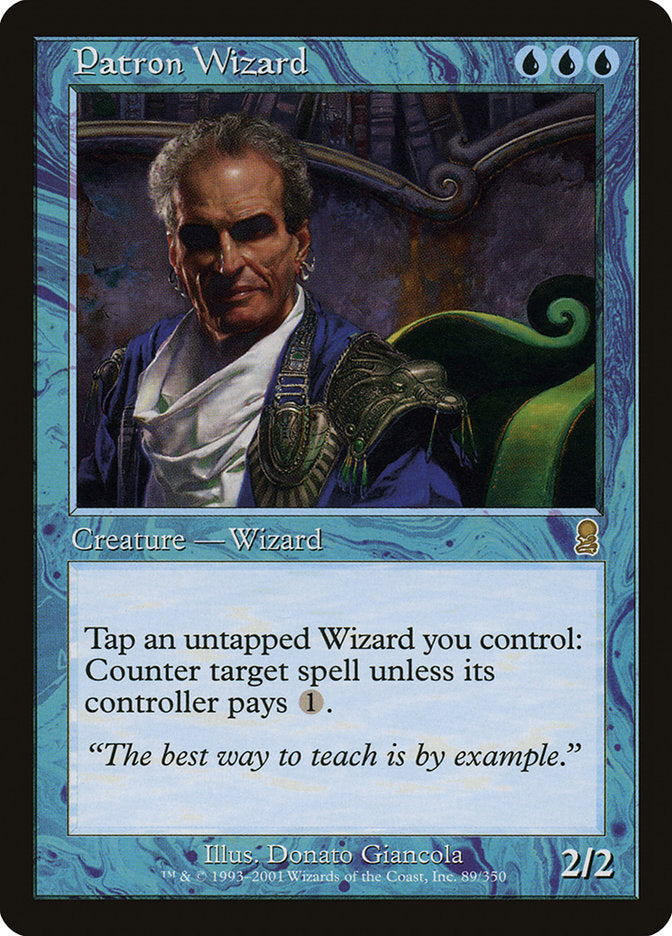 MTG Card Title: Patron Wizard ODY/89