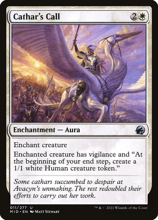MTG Card Title: Cathar's Call MID/11