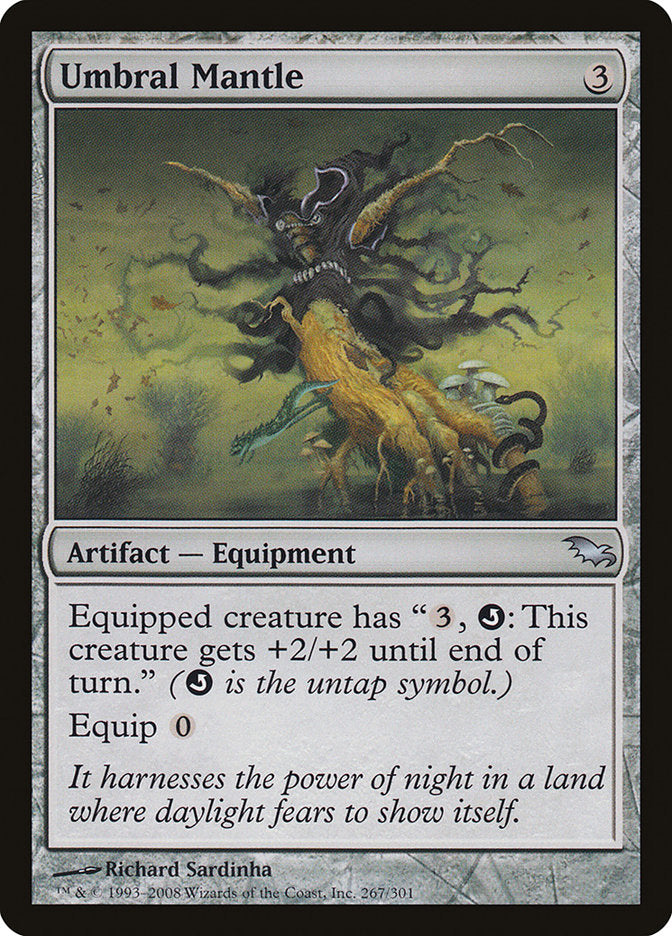 MTG Card Title: Umbral Mantle SHM/267