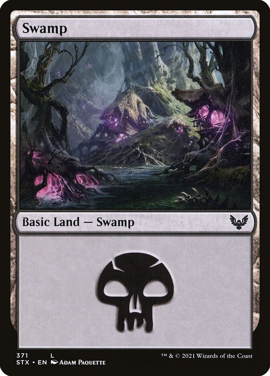 MTG Card Title: Swamp STX/371