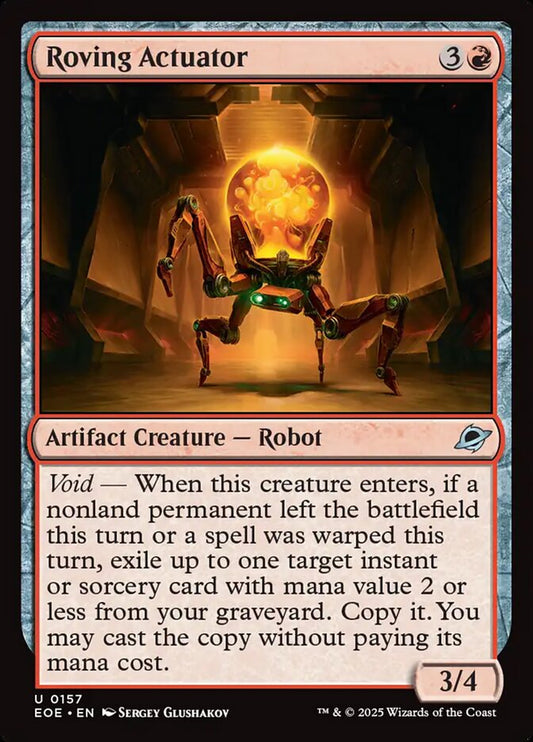 MTG Card Title: Roving Actuator EOE/157