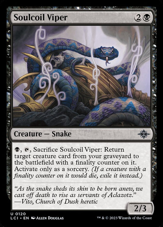 MTG Card Title: Soulcoil Viper LCI/120