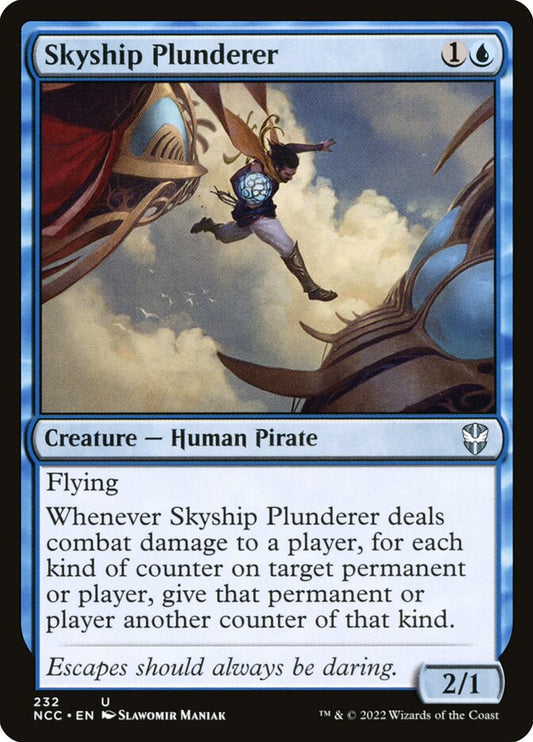 MTG Card Title: Skyship Plunderer NCC/232