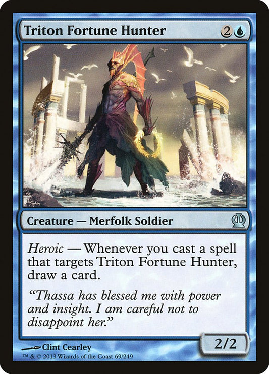 MTG Card Title: Triton Fortune Hunter THS/69