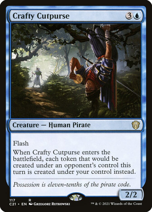 MTG Card Title: Crafty Cutpurse C21/117