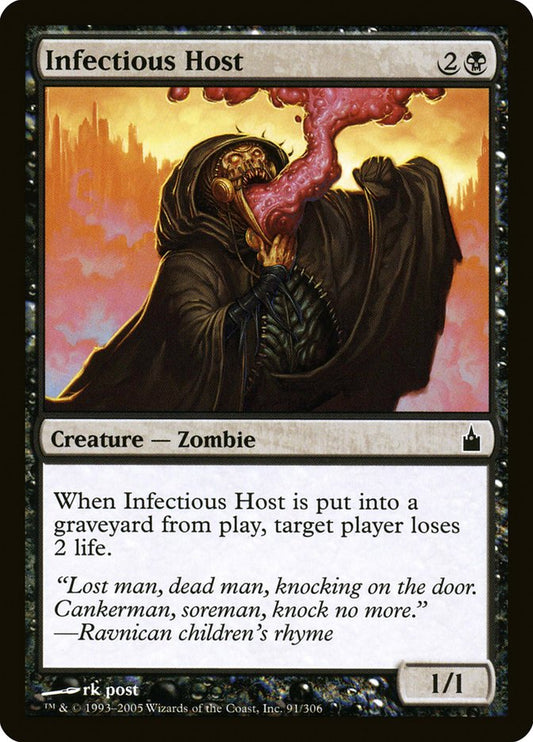 MTG Card Title: Infectious Host RAV/91