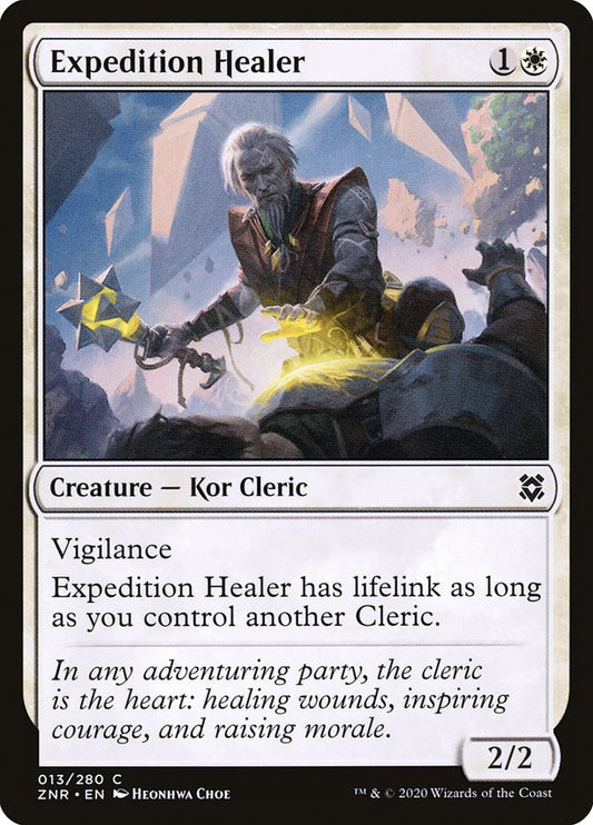 MTG Card Title: Expedition Healer ZNR/13
