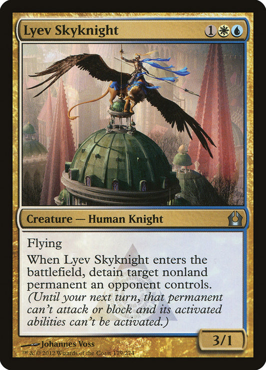 MTG Card Title: Lyev Skyknight RTR/179