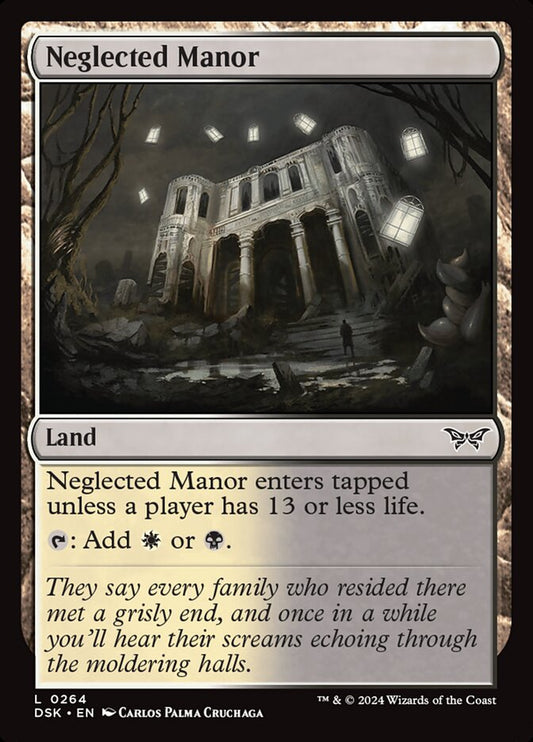 MTG Card Title: Neglected Manor DSK/264