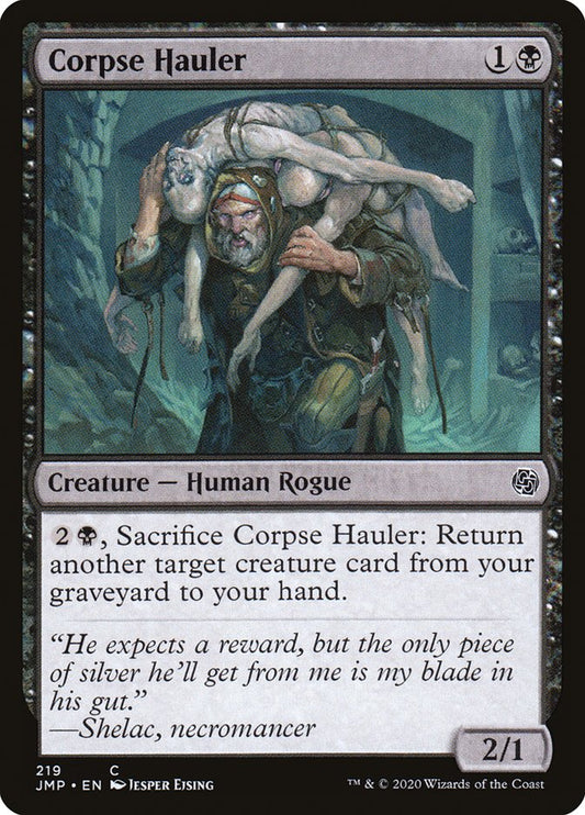 MTG Card Title: Corpse Hauler JMP/219