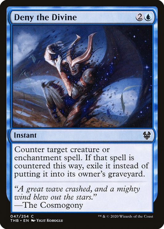MTG Card Title: Deny the Divine THB/47