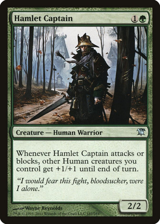 MTG Card Title: Hamlet Captain ISD/187