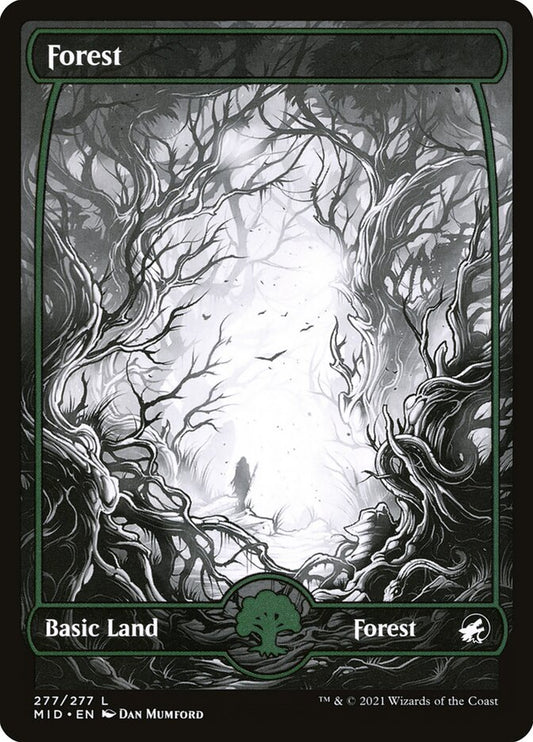 MTG Card Title: Forest MID/277