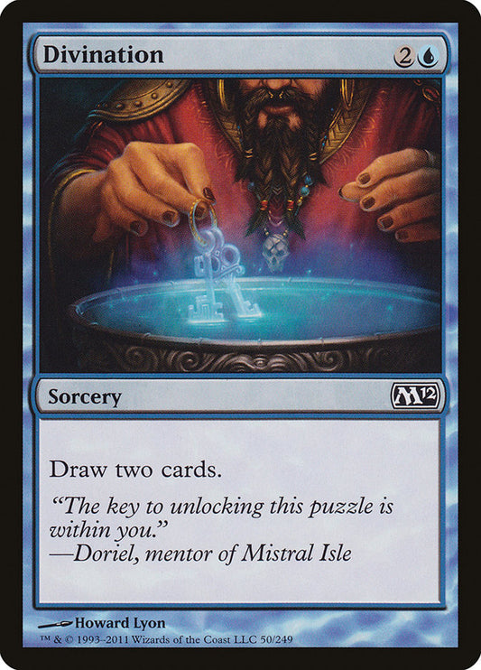 MTG Card Title: Divination M12/50