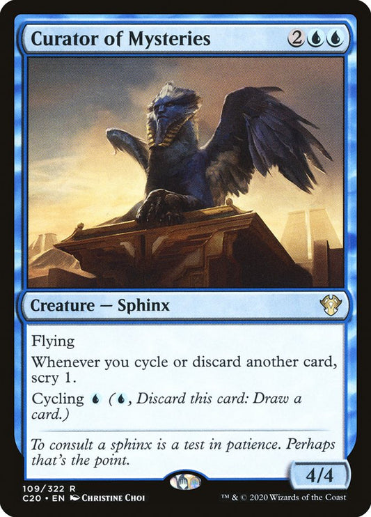 MTG Card Title: Curator of Mysteries C20/109