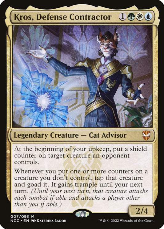 MTG Card Title: Kros, Defense Contractor NCC/7