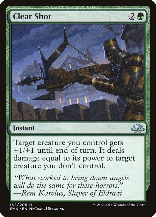 MTG Card Title: Clear Shot EMN/152