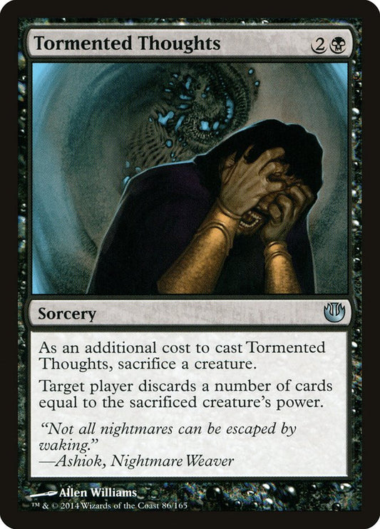 MTG Card Title: Tormented Thoughts JOU/86